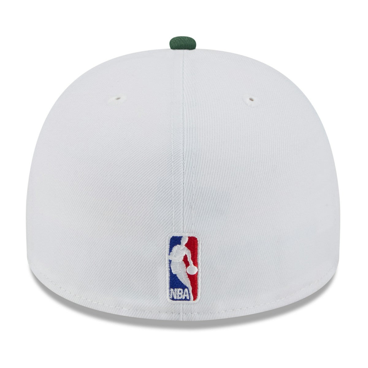 Milwaukee Bucks 2025 NBA Draft A-Frame 59FIFTY Fitted Hat White/Hunter Green - New Era