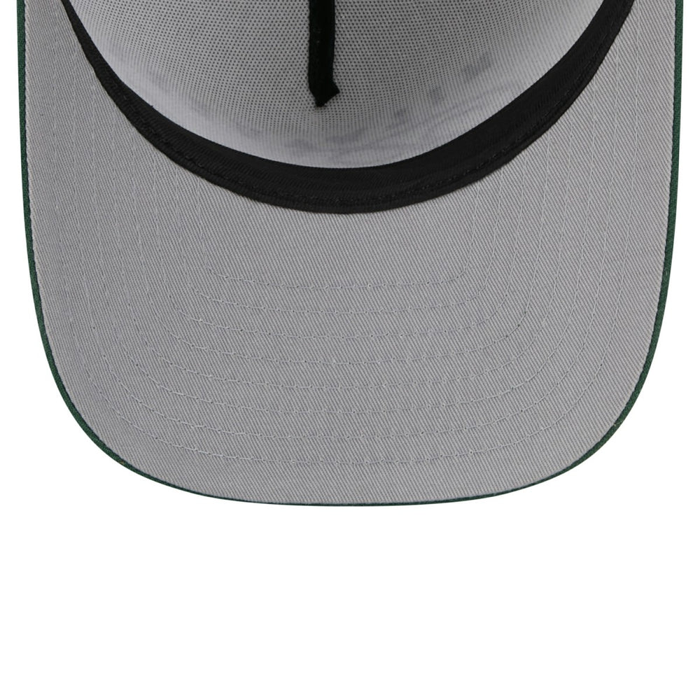 Milwaukee Bucks 2025 NBA Draft A-Frame 59FIFTY Fitted Hat White/Hunter Green - New Era