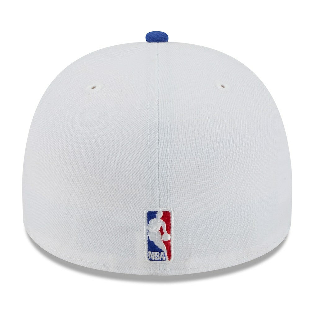 Philadelphia 76ers 2025 NBA Draft A-Frame 59FIFTY Fitted Hat White/Royal - New Era