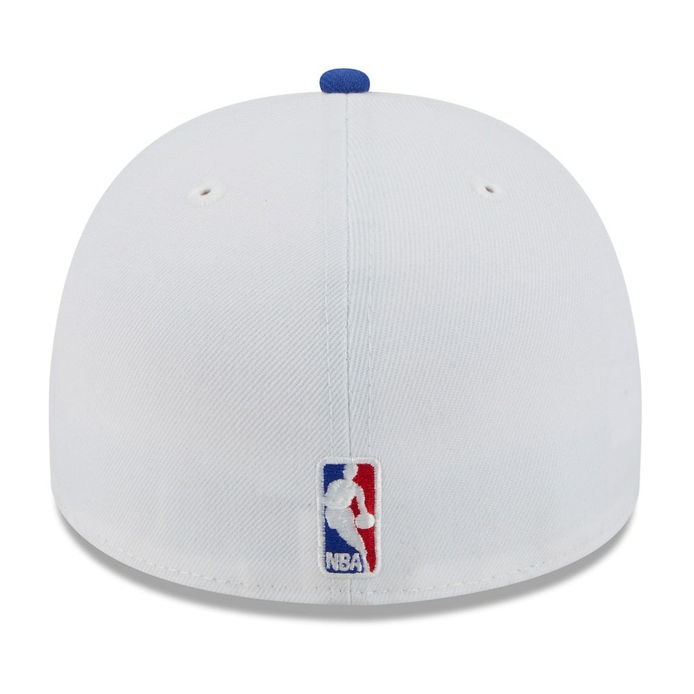 Philadelphia 76ers 2025 NBA Draft A-Frame 59FIFTY Fitted Hat White/Royal - New Era