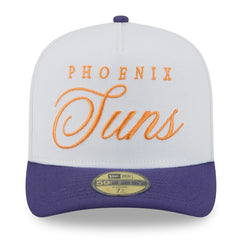 Phoenix Suns 2025 NBA Draft A-Frame 59FIFTY Fitted Hat White/Purple - New Era