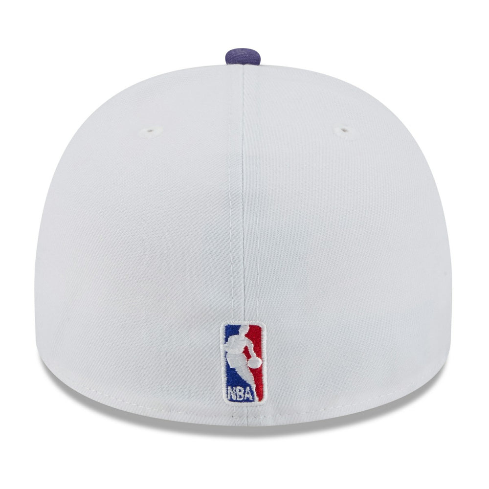 Phoenix Suns 2025 NBA Draft A-Frame 59FIFTY Fitted Hat White/Purple - New Era