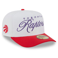 Toronto Raptors 2025 NBA Draft A-Frame 59FIFTY Fitted Hat White/Red - New Era