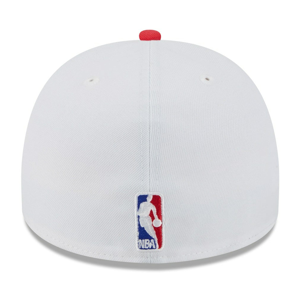 Atlanta Hawks 2025 NBA Draft A-Frame 59FIFTY Fitted Hat White/Red - New Era