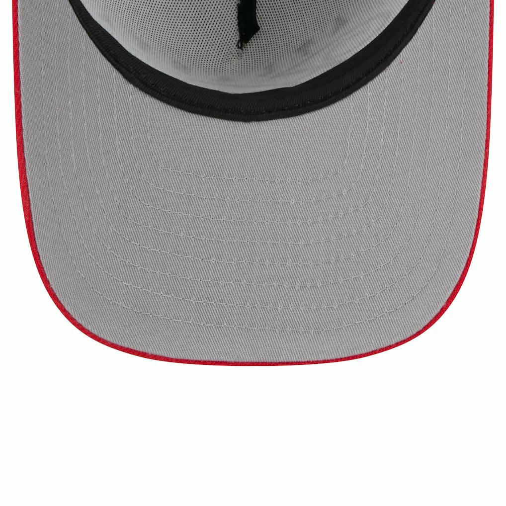 Atlanta Hawks 2025 NBA Draft A-Frame 59FIFTY Fitted Hat White/Red - New Era