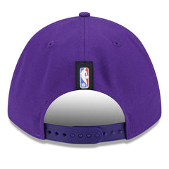 Los Angeles Lakers 2025 NBA Draft M-Crown A-Frame 9FORTY Adjustable Hat Purple - New Era
