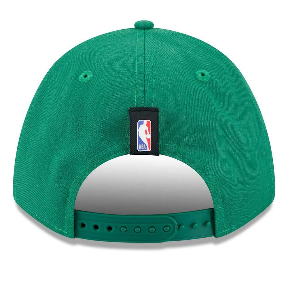 Boston Celtics 2025 NBA Draft M-Crown A-Frame 9FORTY Adjustable Hat Kelly Green - New Era