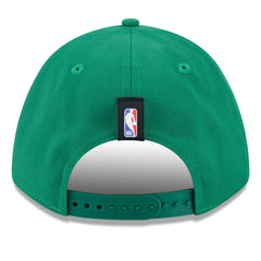 Boston Celtics 2025 NBA Draft M-Crown A-Frame 9FORTY Adjustable Hat Kelly Green - New Era
