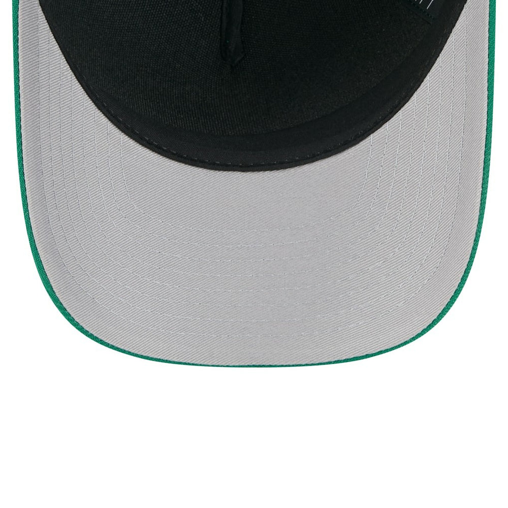 Boston Celtics 2025 NBA Draft M-Crown A-Frame 9FORTY Adjustable Hat Kelly Green - New Era