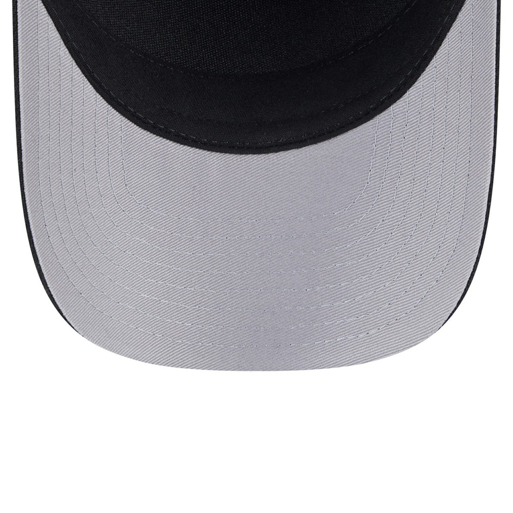 Miami Heat 2025 NBA Draft M-Crown A-Frame 9FORTY Adjustable Hat Black - New Era