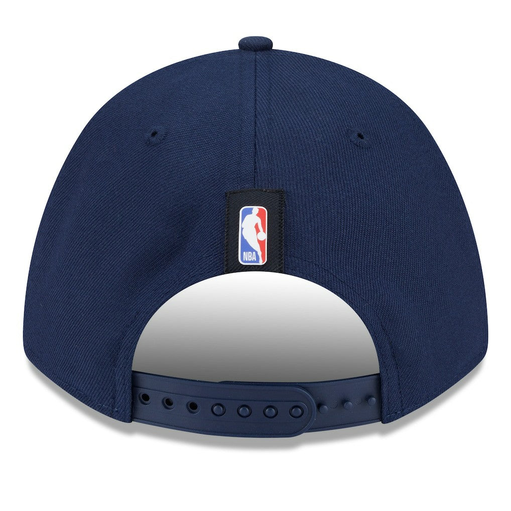 Denver Nuggets 2025 NBA Draft M-Crown A-Frame 9FORTY Adjustable Hat Navy - New Era