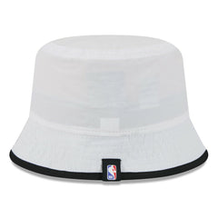 Chicago Bulls 2025 NBA Draft Nylon Bucket Hat White/Black - New Era
