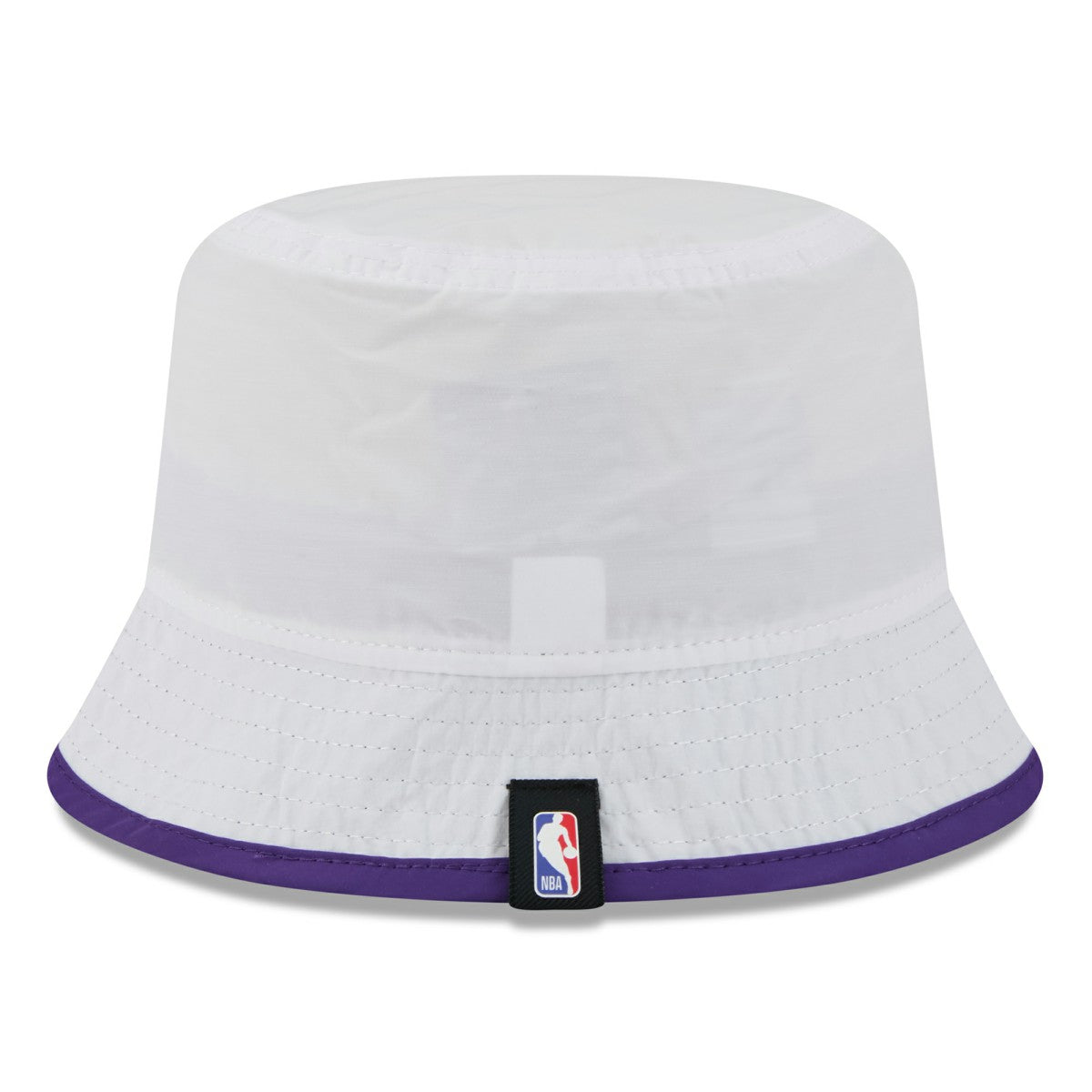 Los Angeles Lakers 2025 NBA Draft Nylon Bucket Hat White/Purple - New Era outlet