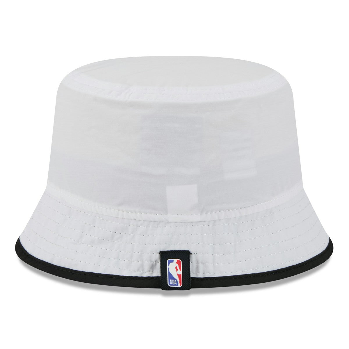 Miami Heat 2025 NBA Draft Nylon Bucket Hat White/Black - New Era