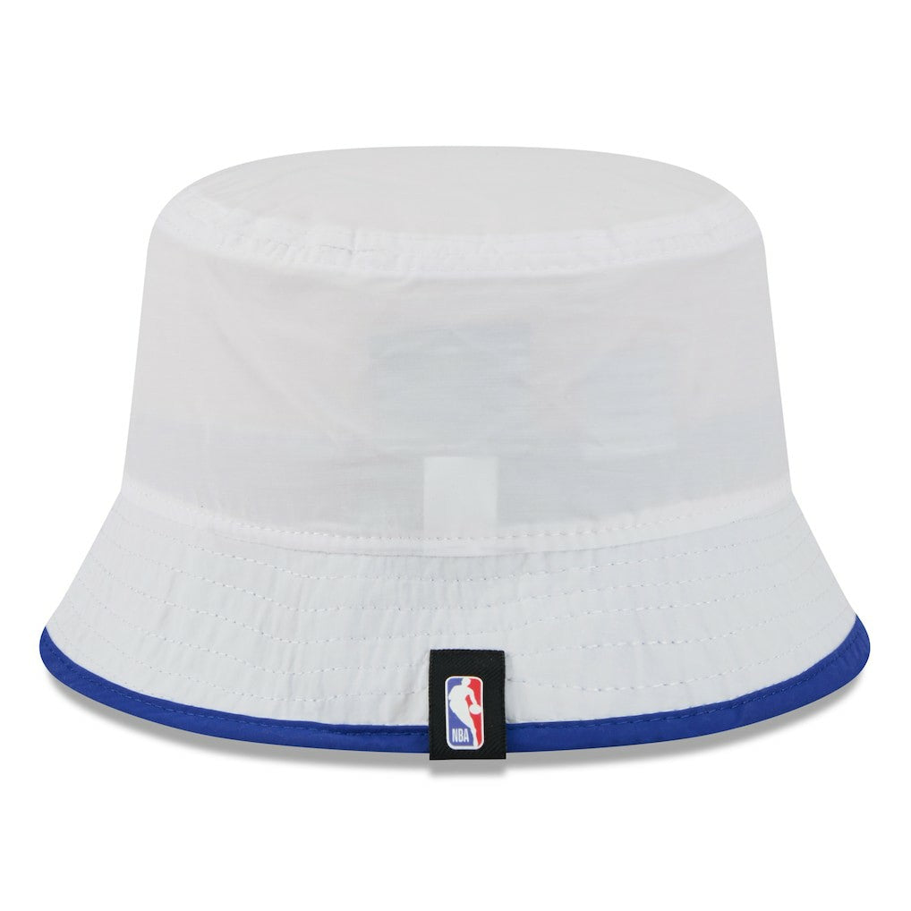 Philadelphia 76ers 2025 NBA Draft Nylon Bucket Hat White/Royal - New Era