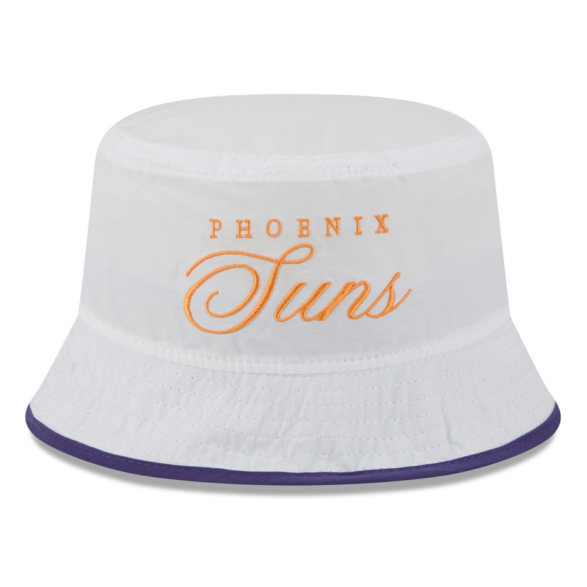Phoenix Suns 2025 NBA Draft Nylon Bucket Hat White/Purple - New Era