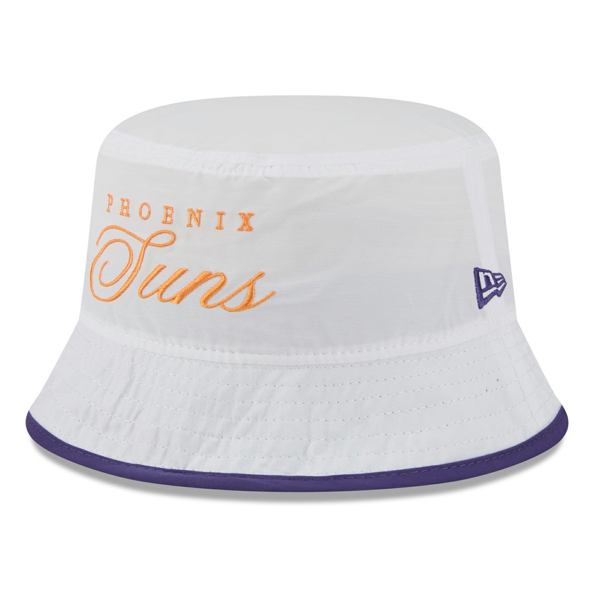 Phoenix Suns 2025 NBA Draft Nylon Bucket Hat White/Purple - New Era