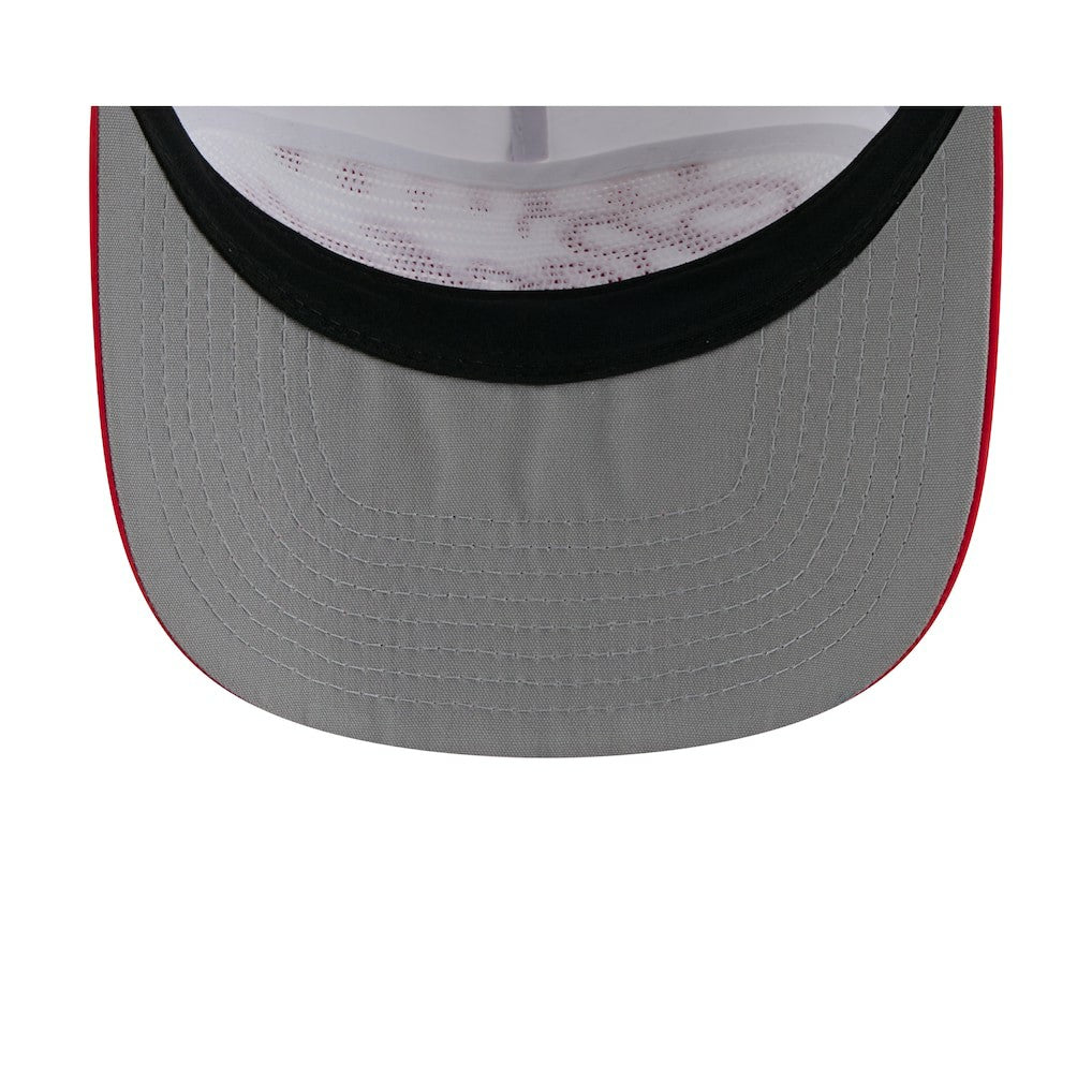 Houston Rockets 2025 NBA Draft On-Stage Nylon 19TWENTY Adjustable Hat White/Red - New Era