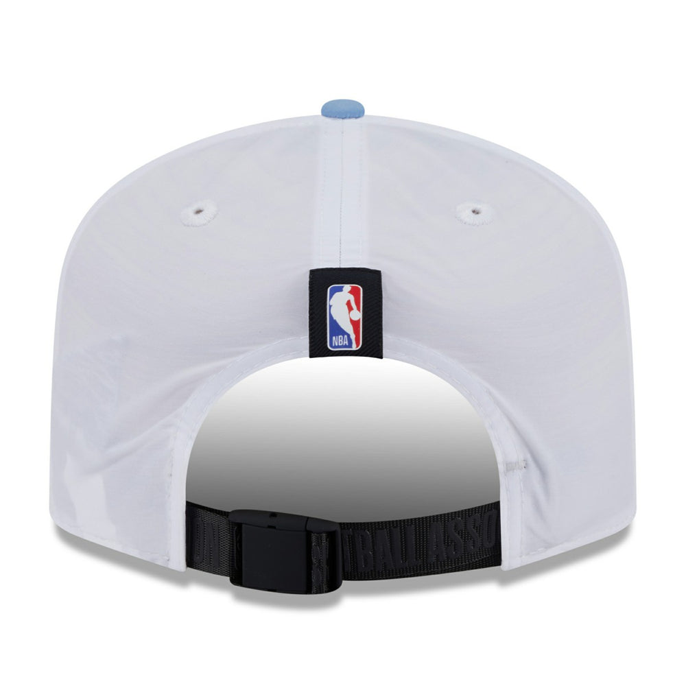 Memphis Grizzlies 2025 NBA Draft On-Stage Nylon 19TWENTY Adjustable Hat White/Light Blue - New Era