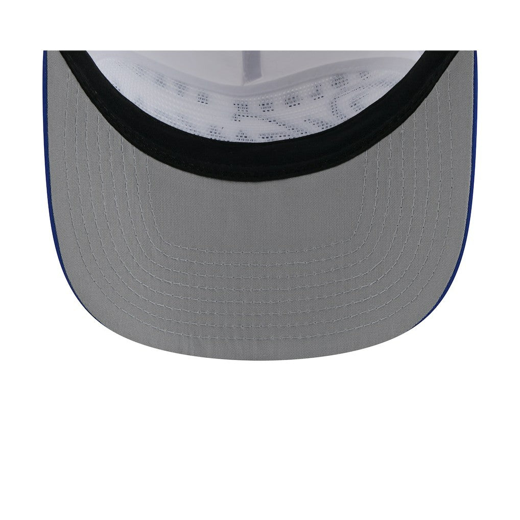 Golden State Warriors 2025 NBA Draft On-Stage Nylon 19TWENTY Adjustable Hat White/Royal - New Era