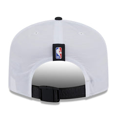 Miami Heat 2025 NBA Draft On-Stage Nylon 19TWENTY Adjustable Hat White/Black - New Era