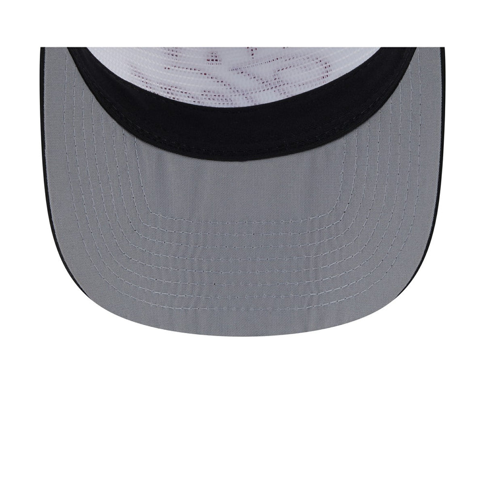 Miami Heat 2025 NBA Draft On-Stage Nylon 19TWENTY Adjustable Hat White/Black - New Era