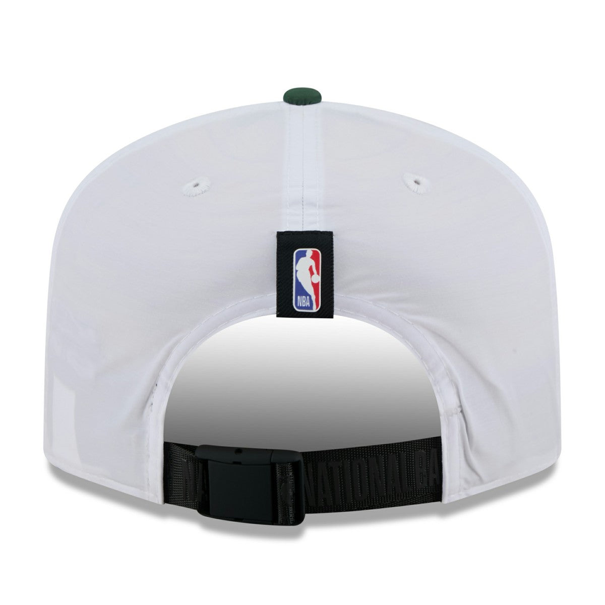 Milwaukee Bucks 2025 NBA Draft On-Stage Nylon 19TWENTY Adjustable Hat White/Hunter Green - New Era
