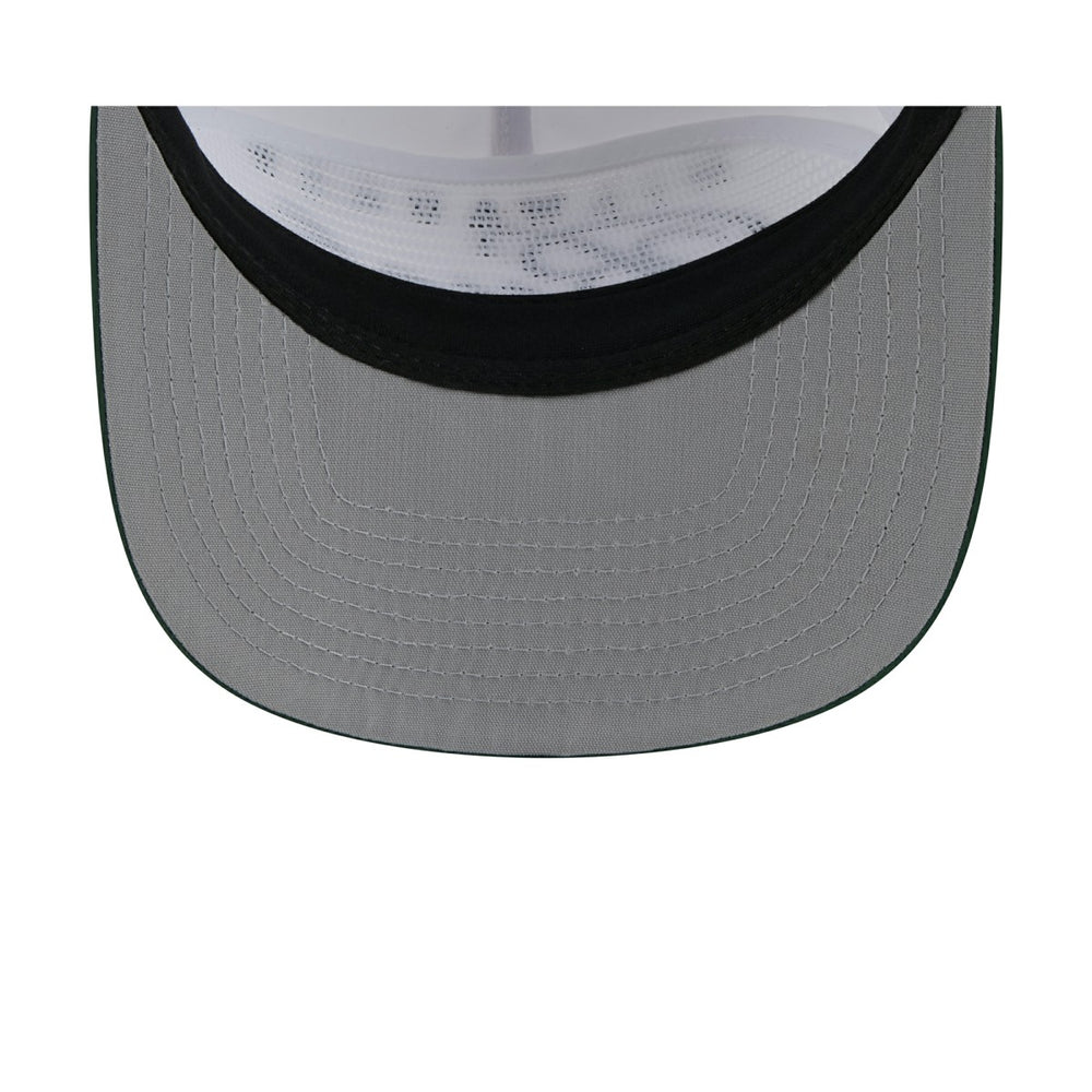 Milwaukee Bucks 2025 NBA Draft On-Stage Nylon 19TWENTY Adjustable Hat White/Hunter Green - New Era