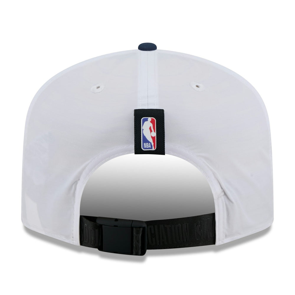 Minnesota Timberwolves 2025 NBA Draft On-Stage Nylon 19TWENTY Adjustable Hat White/Navy - New Era