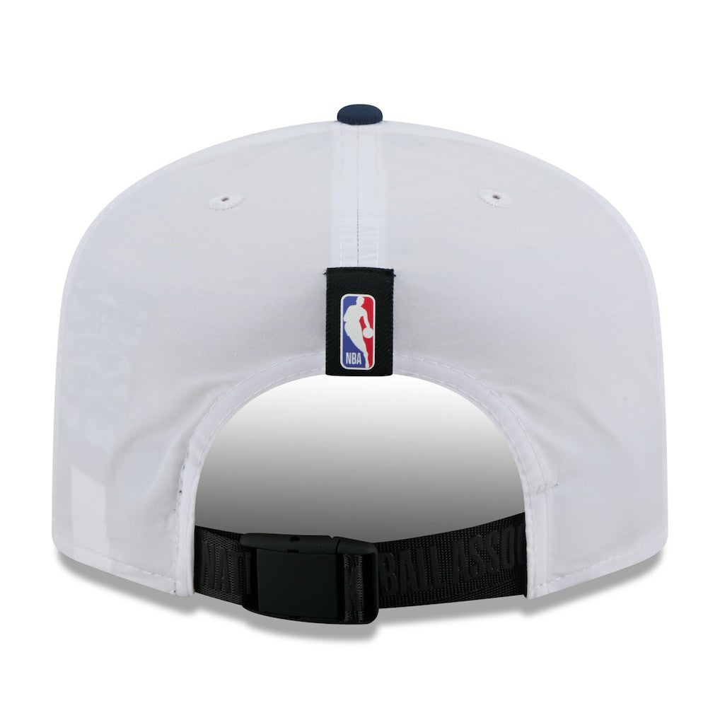 New Orleans Pelicans 2025 NBA Draft On-Stage Nylon 19TWENTY Adjustable Hat White/Navy - New Era