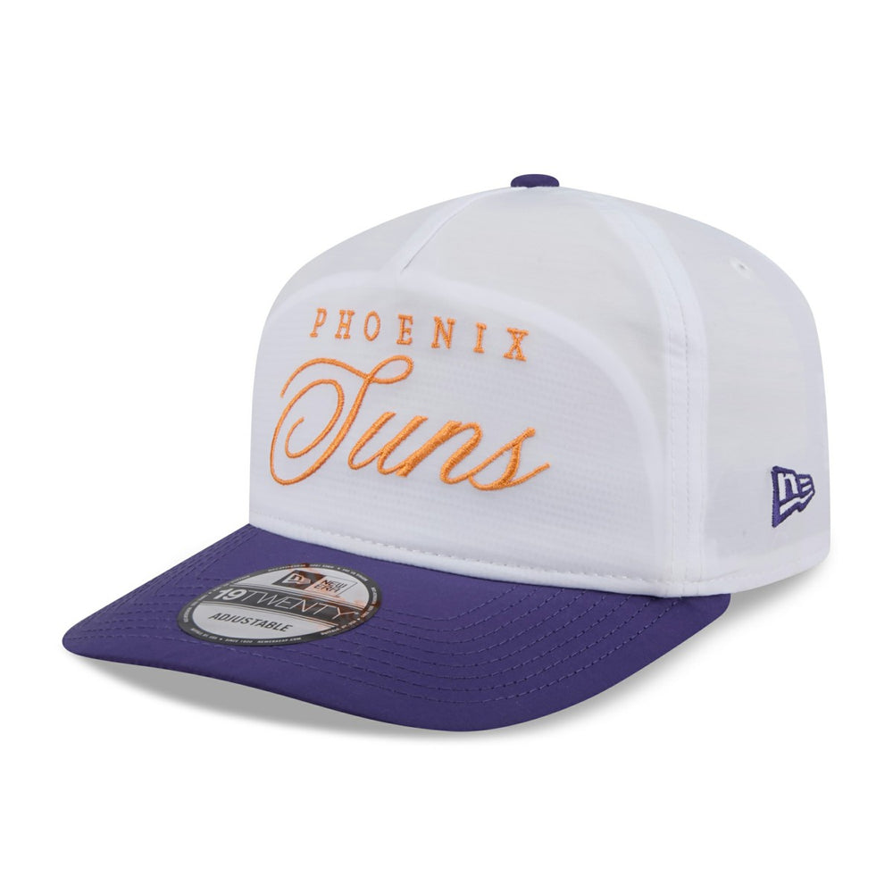 Phoenix Suns 2025 NBA Draft On-Stage Nylon 19TWENTY Adjustable Hat White/Purple - New Era