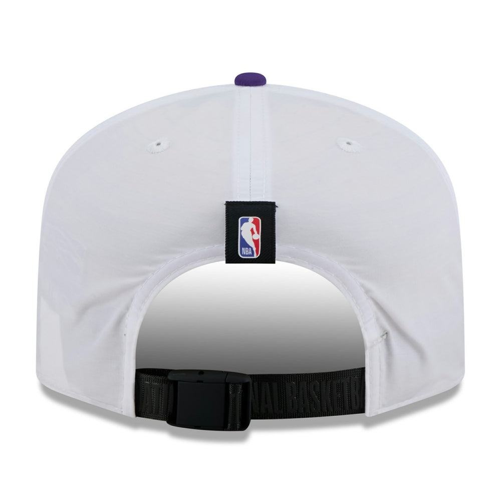 Phoenix Suns 2025 NBA Draft On-Stage Nylon 19TWENTY Adjustable Hat White/Purple - New Era