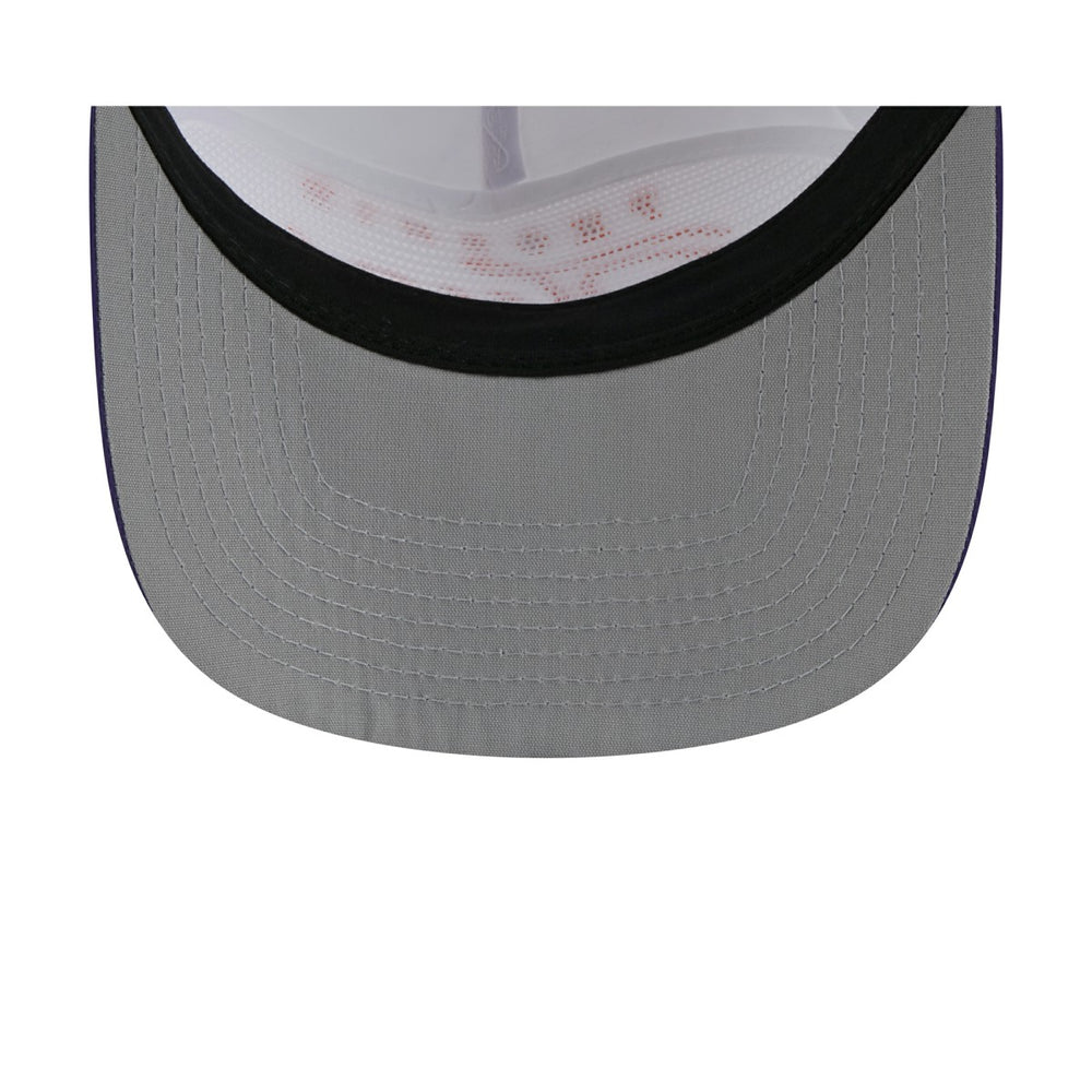 Phoenix Suns 2025 NBA Draft On-Stage Nylon 19TWENTY Adjustable Hat White/Purple - New Era