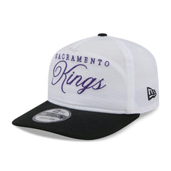 Sacramento Kings 2025 NBA Draft On-Stage Nylon 19TWENTY Adjustable Hat White/Black - New Era