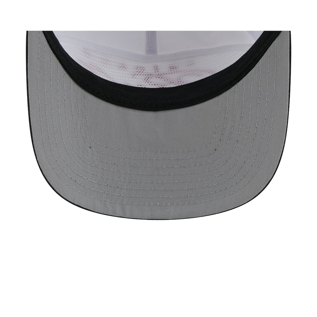 Chicago Bulls 2025 NBA Draft On-Stage Nylon 19TWENTY Adjustable Hat White/Black - New Era