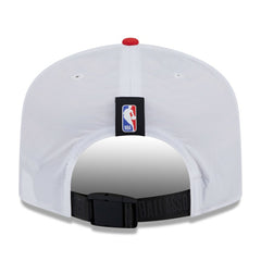 Atlanta Hawks 2025 NBA Draft On-Stage Nylon 19TWENTY Adjustable Hat White/Red - New Era