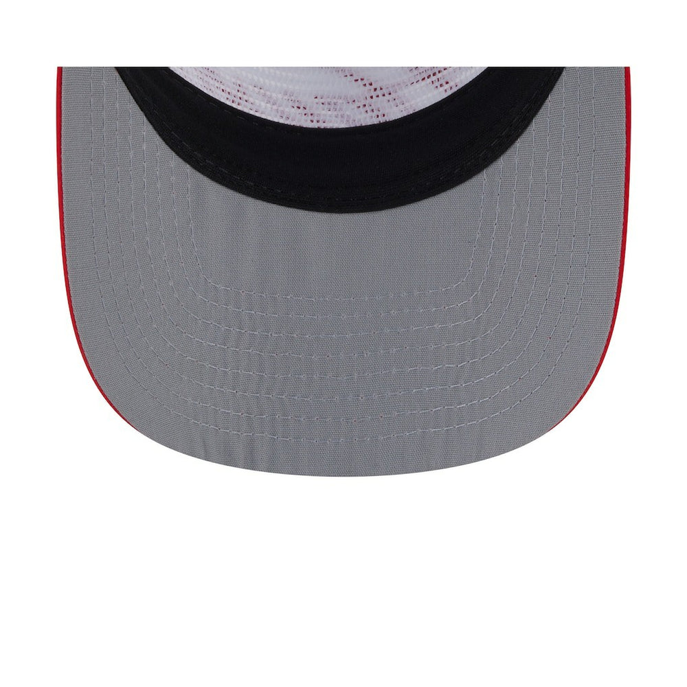 Atlanta Hawks 2025 NBA Draft On-Stage Nylon 19TWENTY Adjustable Hat White/Red - New Era