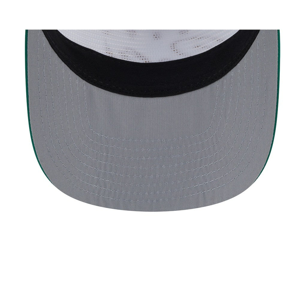 Boston Celtics 2025 NBA Draft On-Stage Nylon 19TWENTY Adjustable Hat White/Kelly Green - New Era