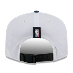 Denver Nuggets 2025 NBA Draft On-Stage Nylon 19TWENTY Adjustable Hat White/Navy - New Era