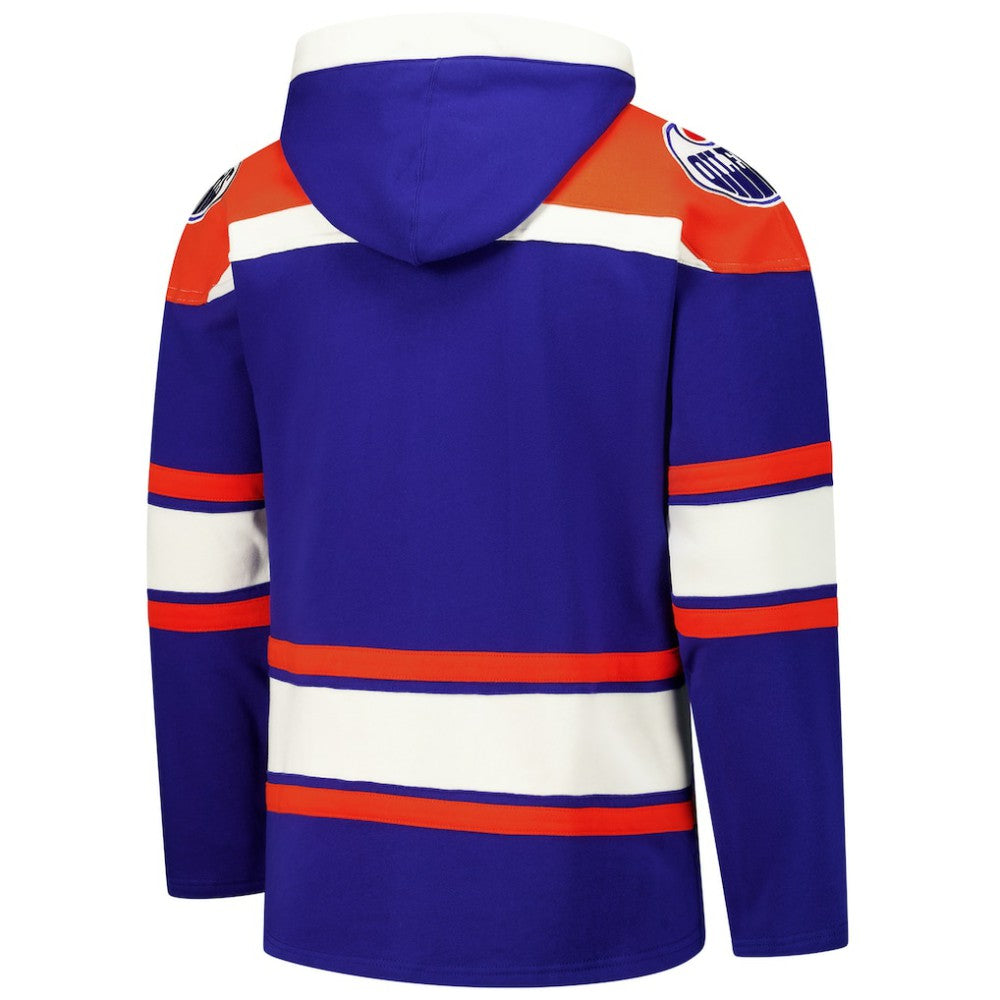 Edmonton Oilers '47 Superior Lacer Hoodie - Royal | US 202325178