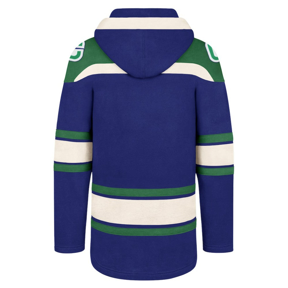 Vancouver Canucks '47 Superior Lacer Hoodie - Royal | US 202325180