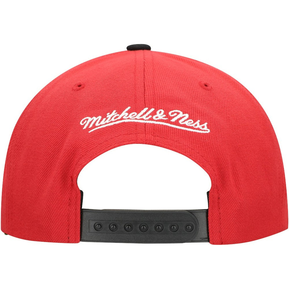 New Jersey Devils Mitchell & Ness Soul Triple Up Snapback Hat - Red | US 202327386