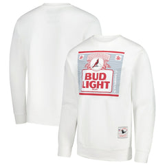 Arizona Cardinals x Bud Light The Crest Pullover Sweatshirt - White Pullover