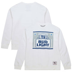 New York Giants x Bud Light The Crest Pullover Sweatshirt - White Pullover