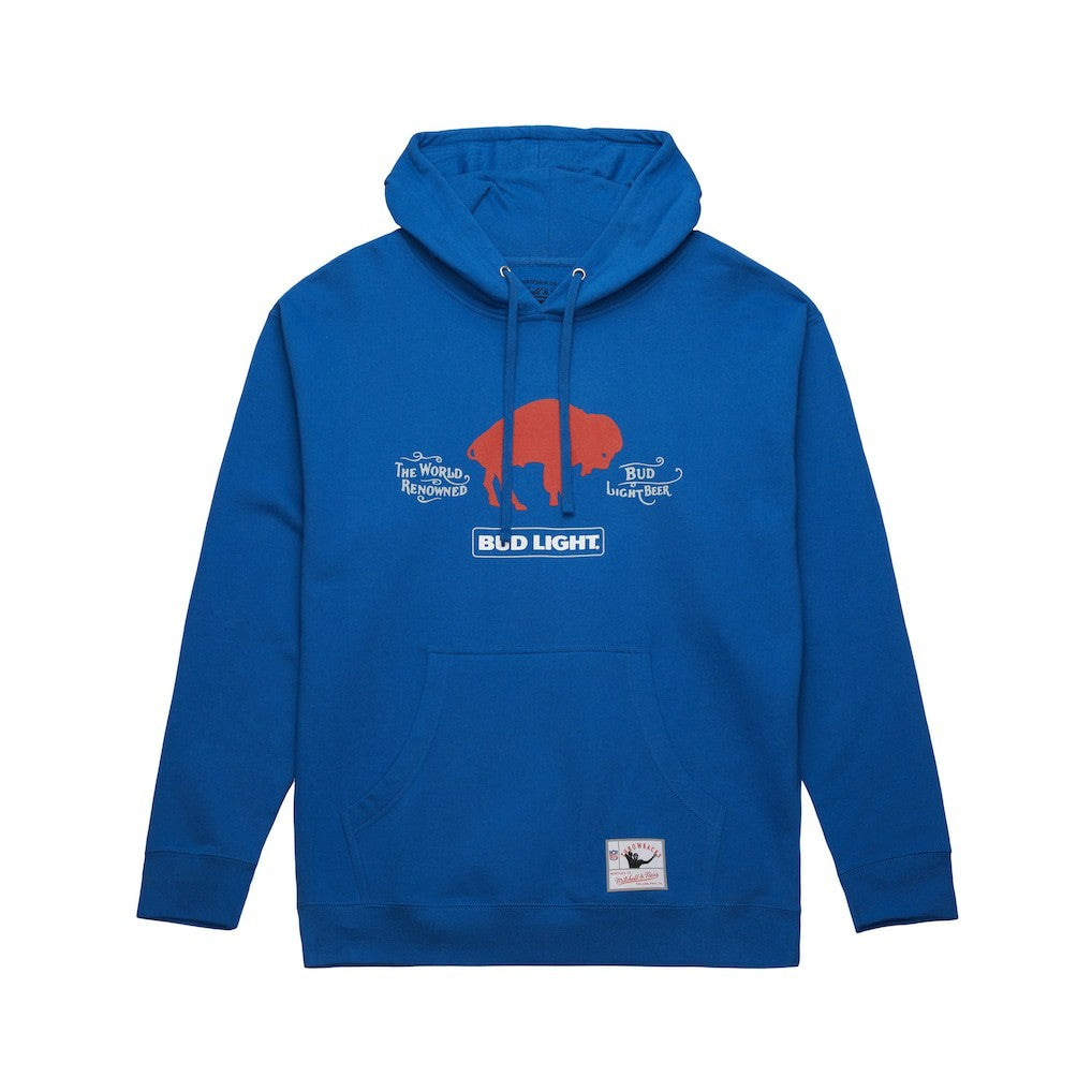 Buffalo Bills NFL x Bud Light Vintage Pullover Hoodie - Royal Hoodies