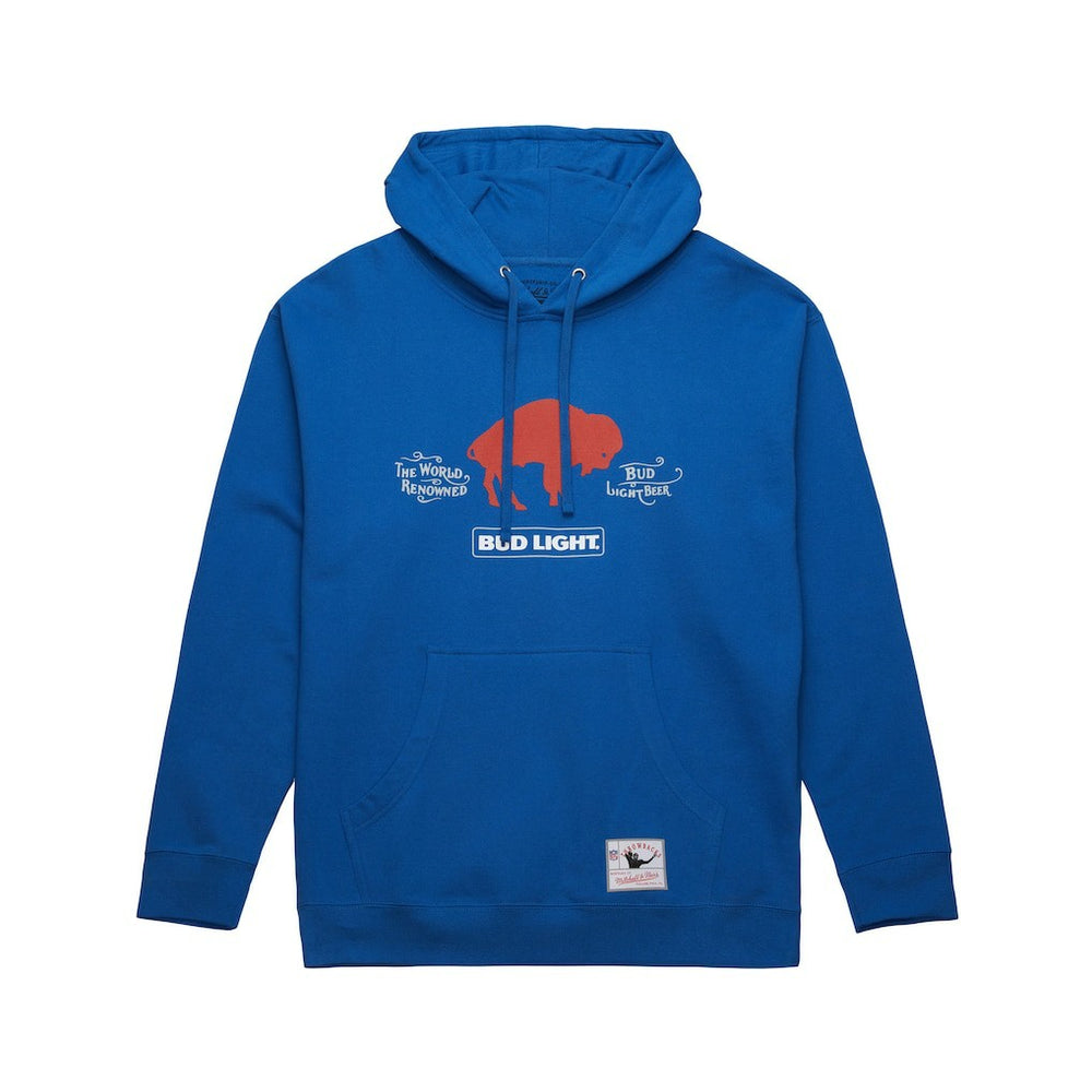 Buffalo Bills NFL x Bud Light Vintage Pullover Hoodie - Royal Hoodies