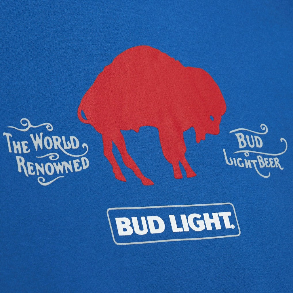 Buffalo Bills NFL x Bud Light Vintage Pullover Hoodie - Royal Hoodies