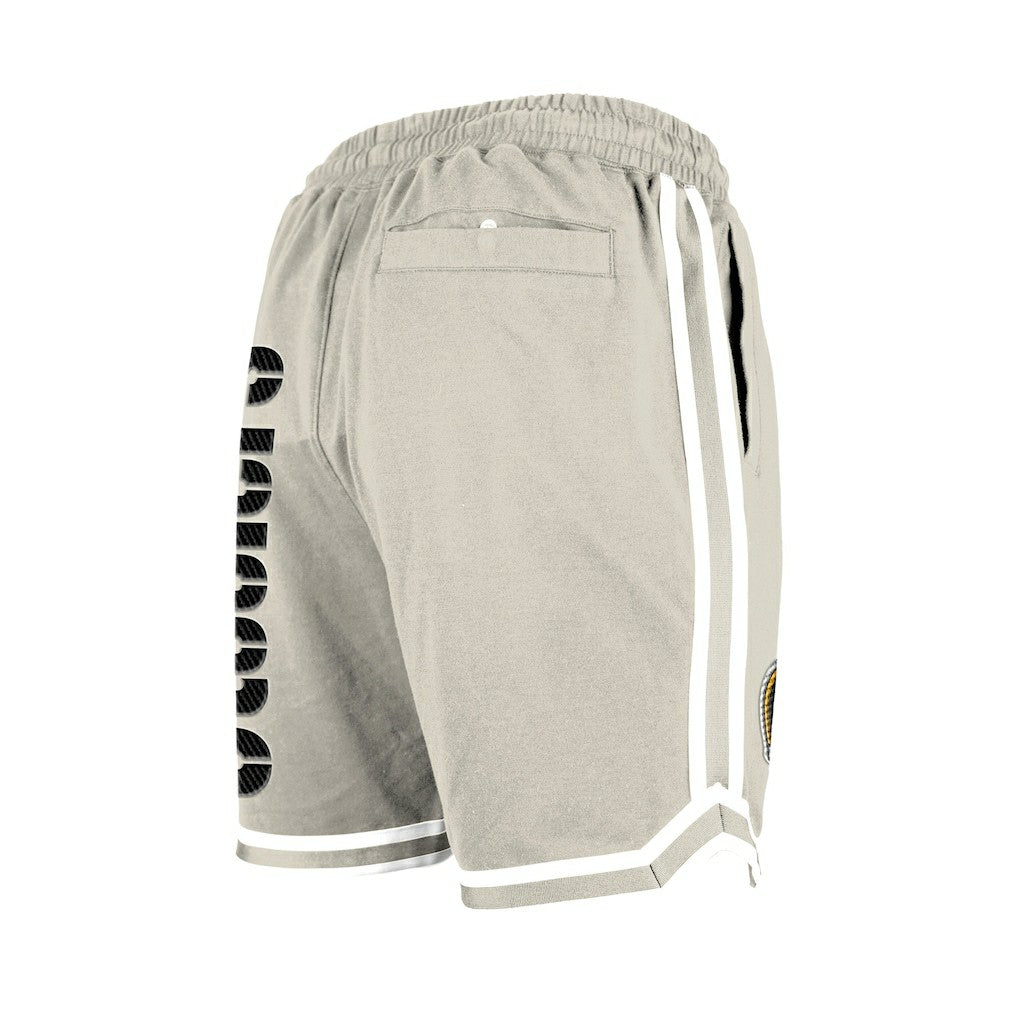 Pittsburgh Steelers New Era Stone Multi Patch Shorts - Light Beige Shorts