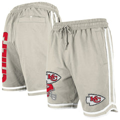 Kansas City Chiefs New Era Stone Multi Patch Shorts - Light Beige Shorts