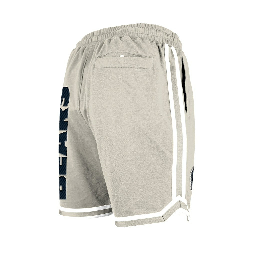 Chicago Bears New Era Stone Multi Patch Shorts - Light Beige Shorts